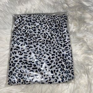 New Victoria’s Secret | Leopard Wide Leg Pajama Bottom, S